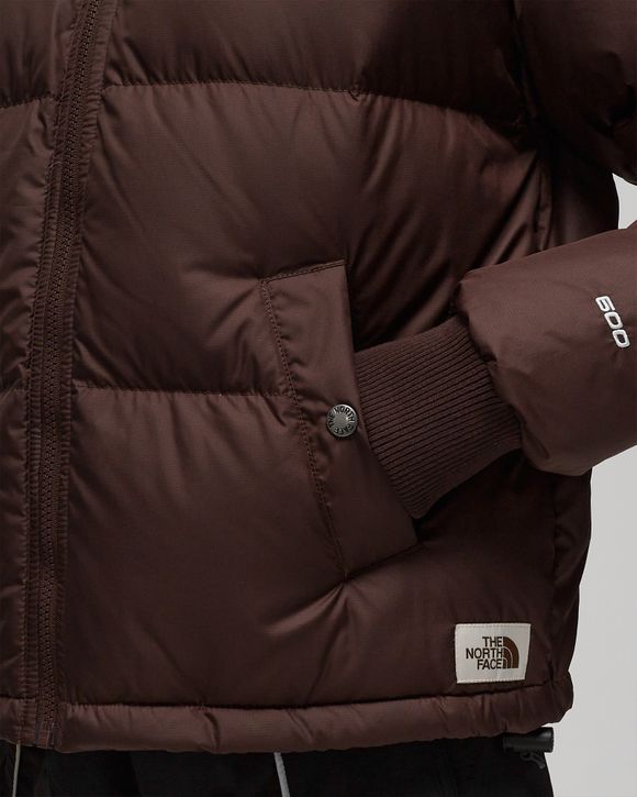 The North Face PARALTA PUFFER - Down jacket - coal brown/brown