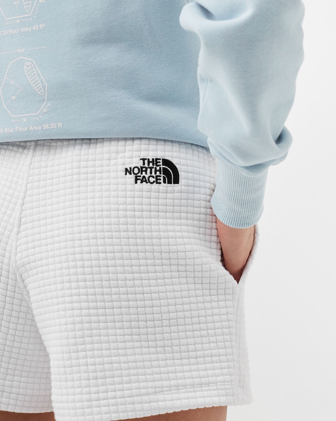 The North Face WMNS MHYSA QUILTED SHORTS White | BSTN Store