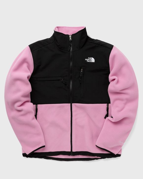 Pink and black north face best sale jacket