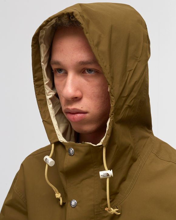 North face brown clearance rain jacket