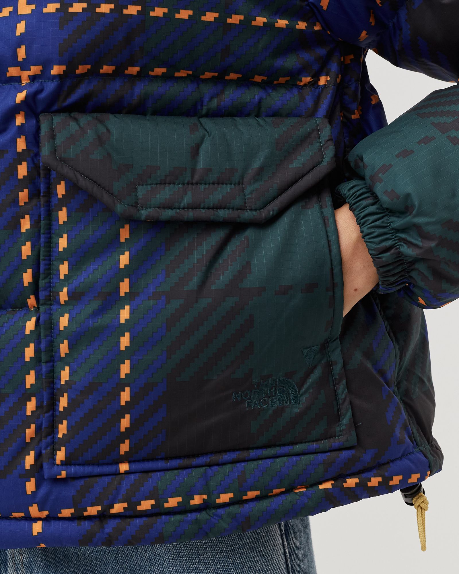 W PRINTED 71 SIERRA DOWN SHORT JACKET