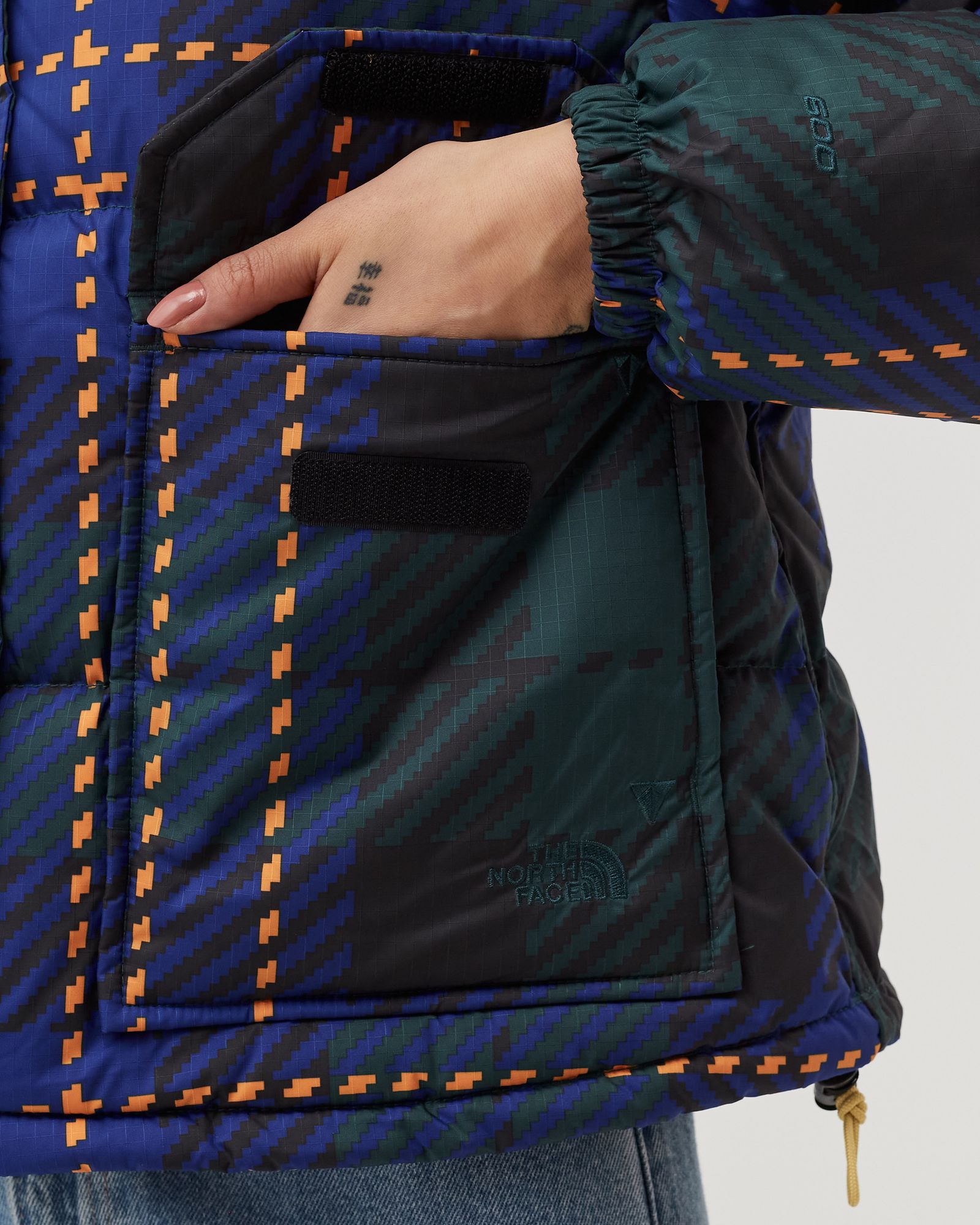 W PRINTED 71 SIERRA DOWN SHORT JACKET