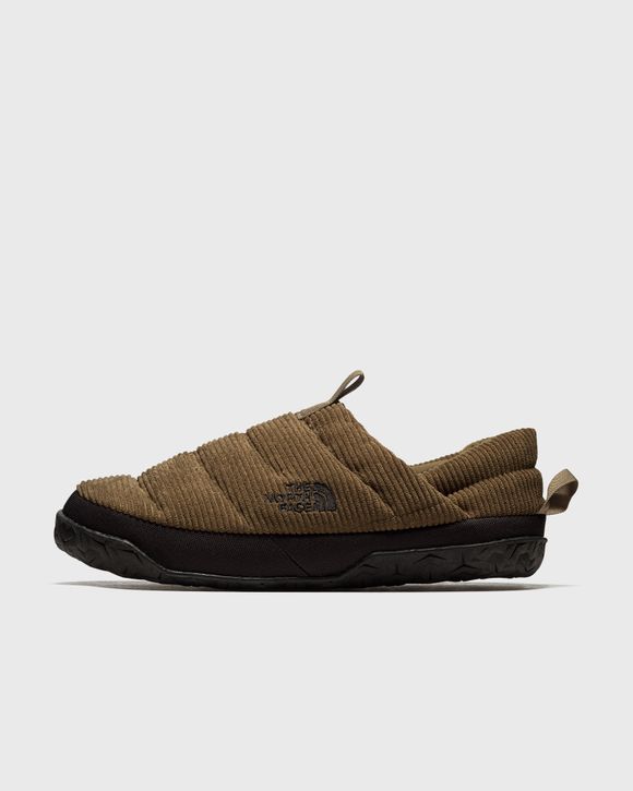 The North Face NUPTSE MULE CORDUROY Brown - MILTARYOLV/TNFB