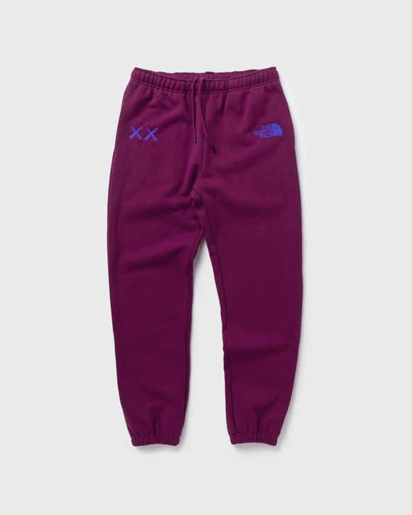 The North Face TNF x KAWS SWEATPANTS Purple | BSTN Store