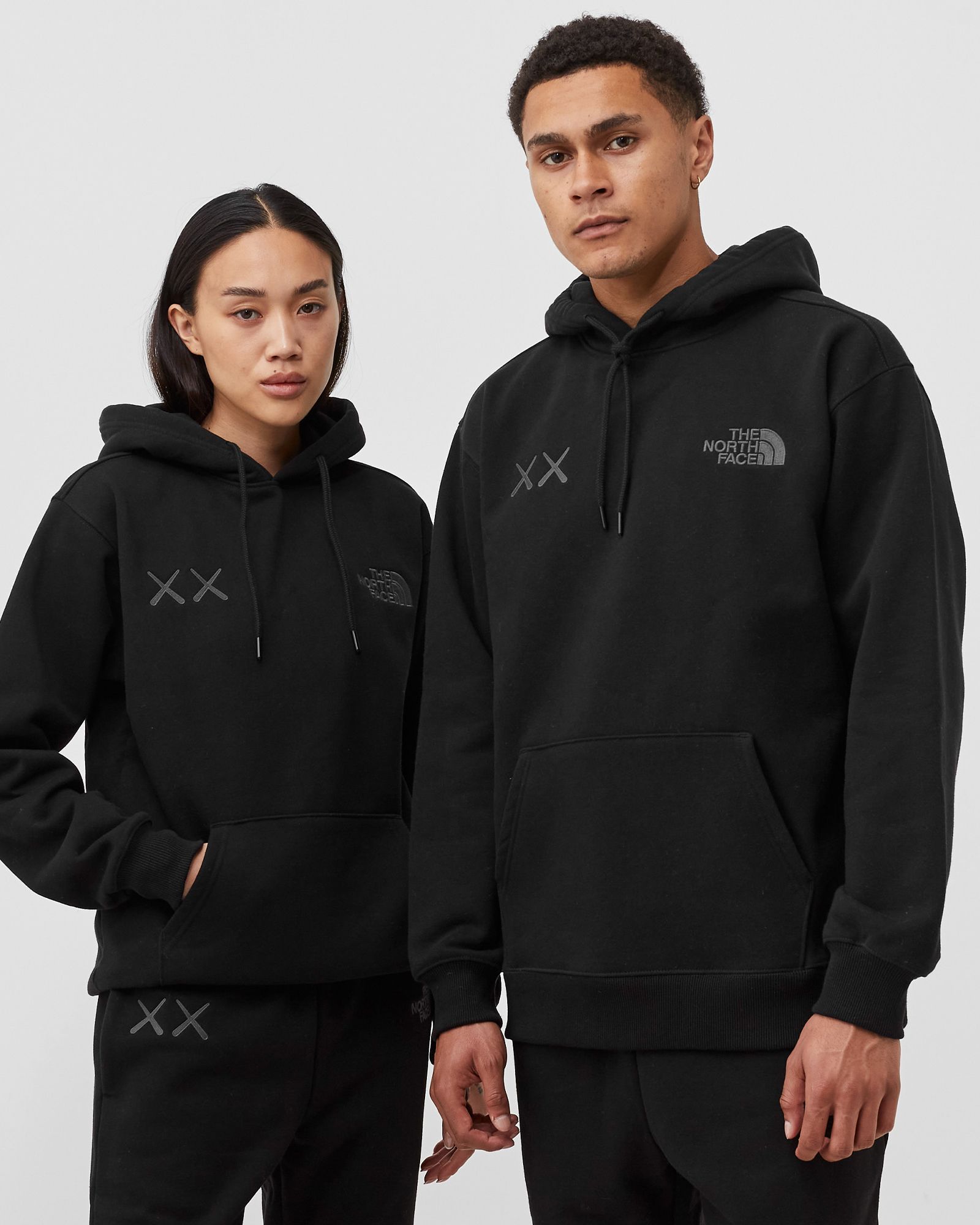 The North Face TNF X KAWS 'PROJECT X' HOODIE Black | BSTN Store