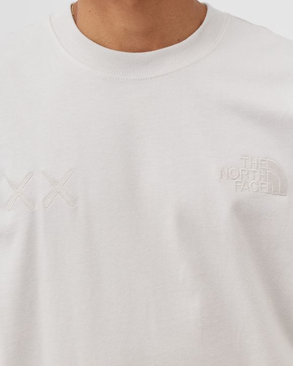 The North Face TNF X KAWS 'PROJECT X' S/S TEE Brown - MOONLIGHT IVORY