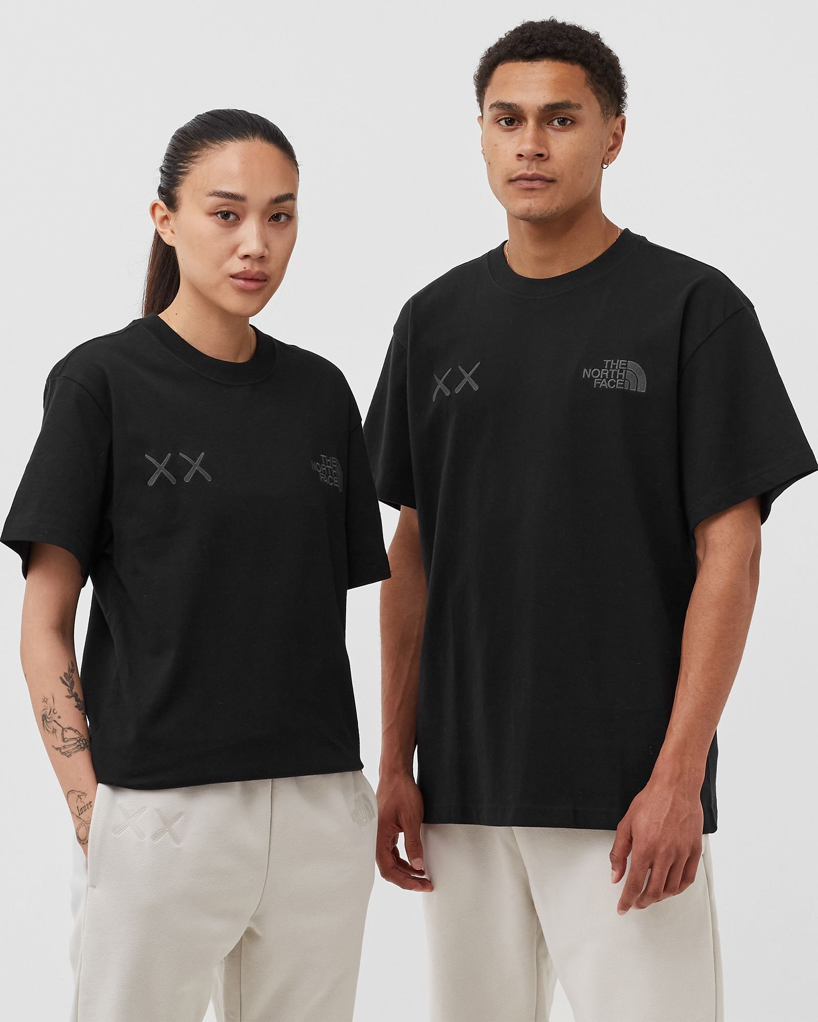 The North Face TNF X KAWS 'PROJECT X' S/S TEE Black | BSTN Store