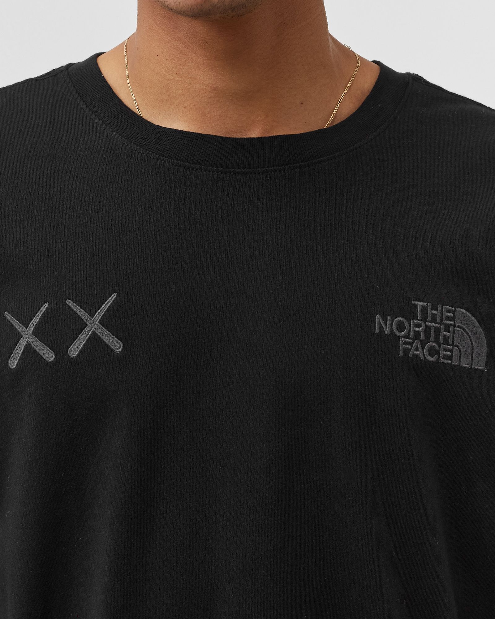 The North Face TNF X KAWS 'PROJECT X' L/S TEE Black | BSTN Store