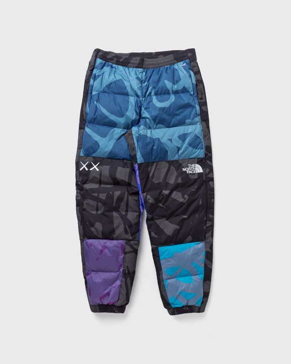 The North Face TNF X KAWS RETRO 1996 NUPTSE PANT Multi - MONTEREY BLUE  NUPTSE PRINT