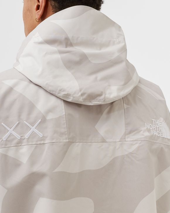 The North Face TNF X KAWS 'PROJECT X' RETRO 1986 MOUNTAIN JACKET White - KW  MOONLIGHT IVORY MTN 86 PRINT