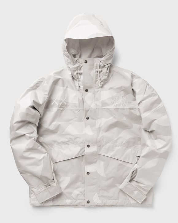 The North Face TNF X KAWS 'PROJECT X' RETRO 1986 MOUNTAIN JACKET White - KW  MOONLIGHT IVORY MTN 86 PRINT