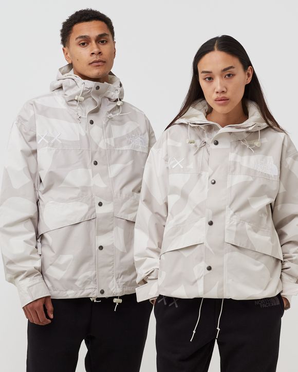 The North Face TNF X KAWS 'PROJECT X' RETRO 1986 MOUNTAIN JACKET White - KW  MOONLIGHT IVORY MTN 86 PRINT