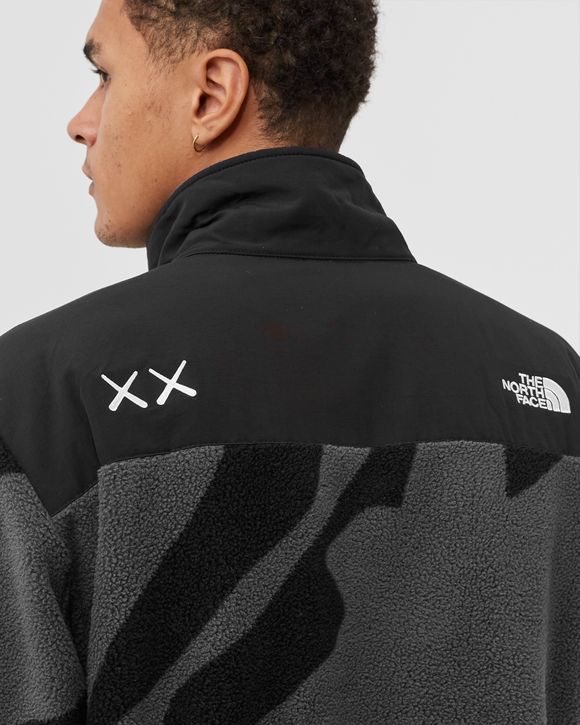 The North Face TNF X KAWS 'PROJECT X' RETRO 1995 DENALI JACKET Black - KW  TNF BLACK DENALI PRINT