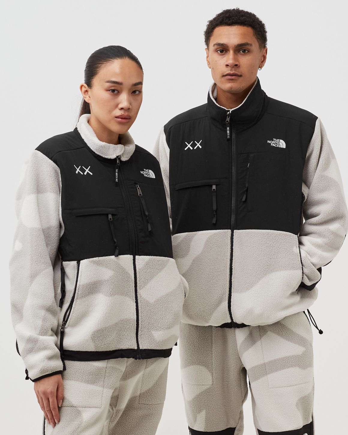 The North Face TNF X KAWS 'PROJECT X' RETRO 1995 DENALI JACKET White | BSTN  Store