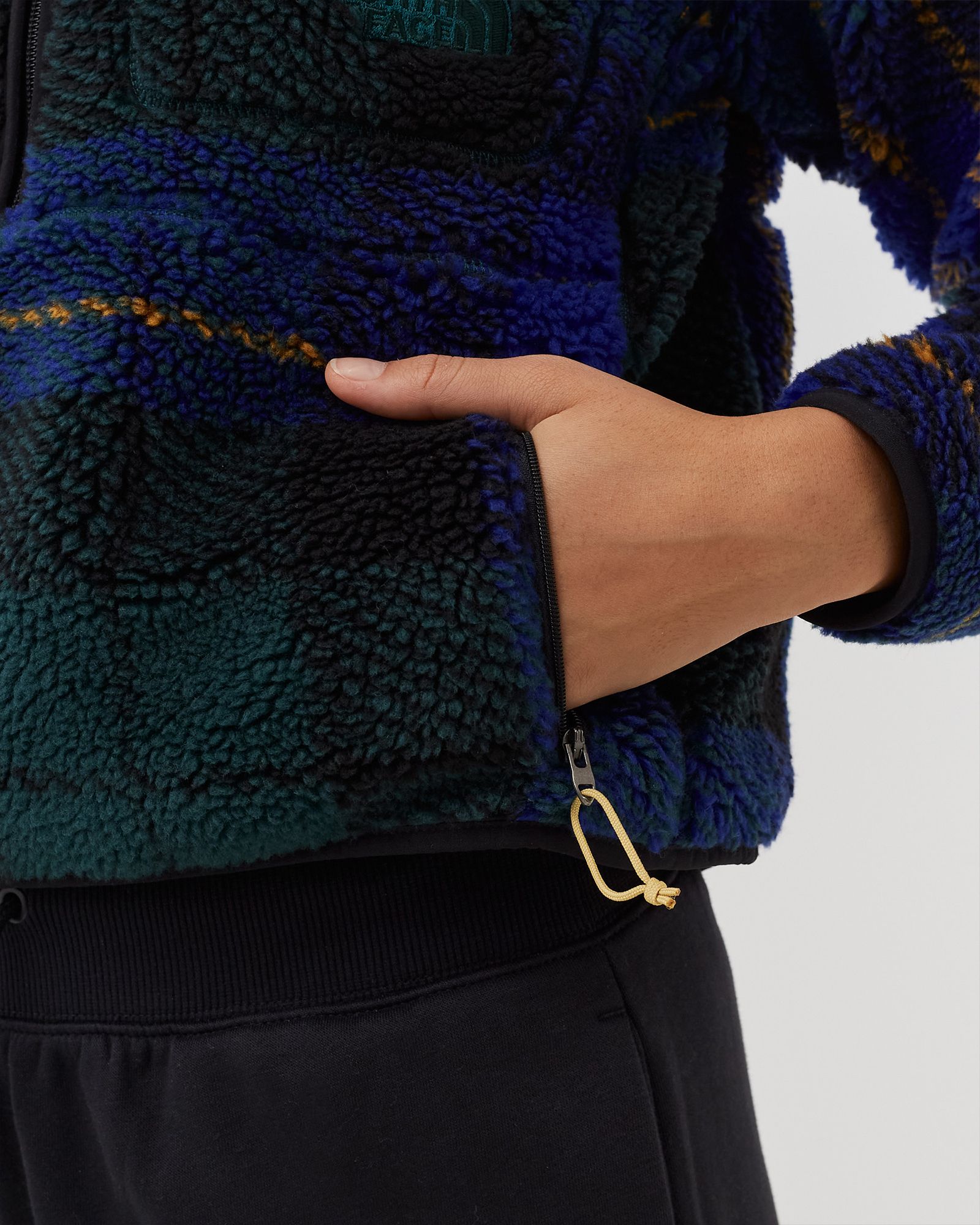 W JACQUARD EXTREME PILE PULOVER