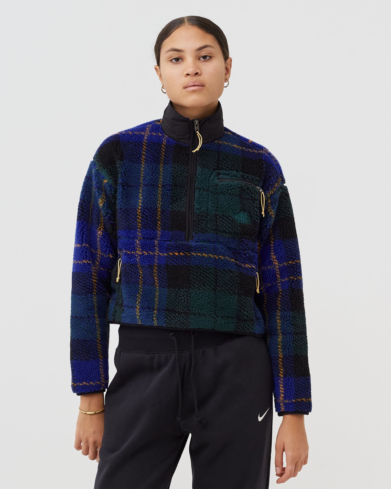 W JACQUARD EXTREME PILE PULOVER