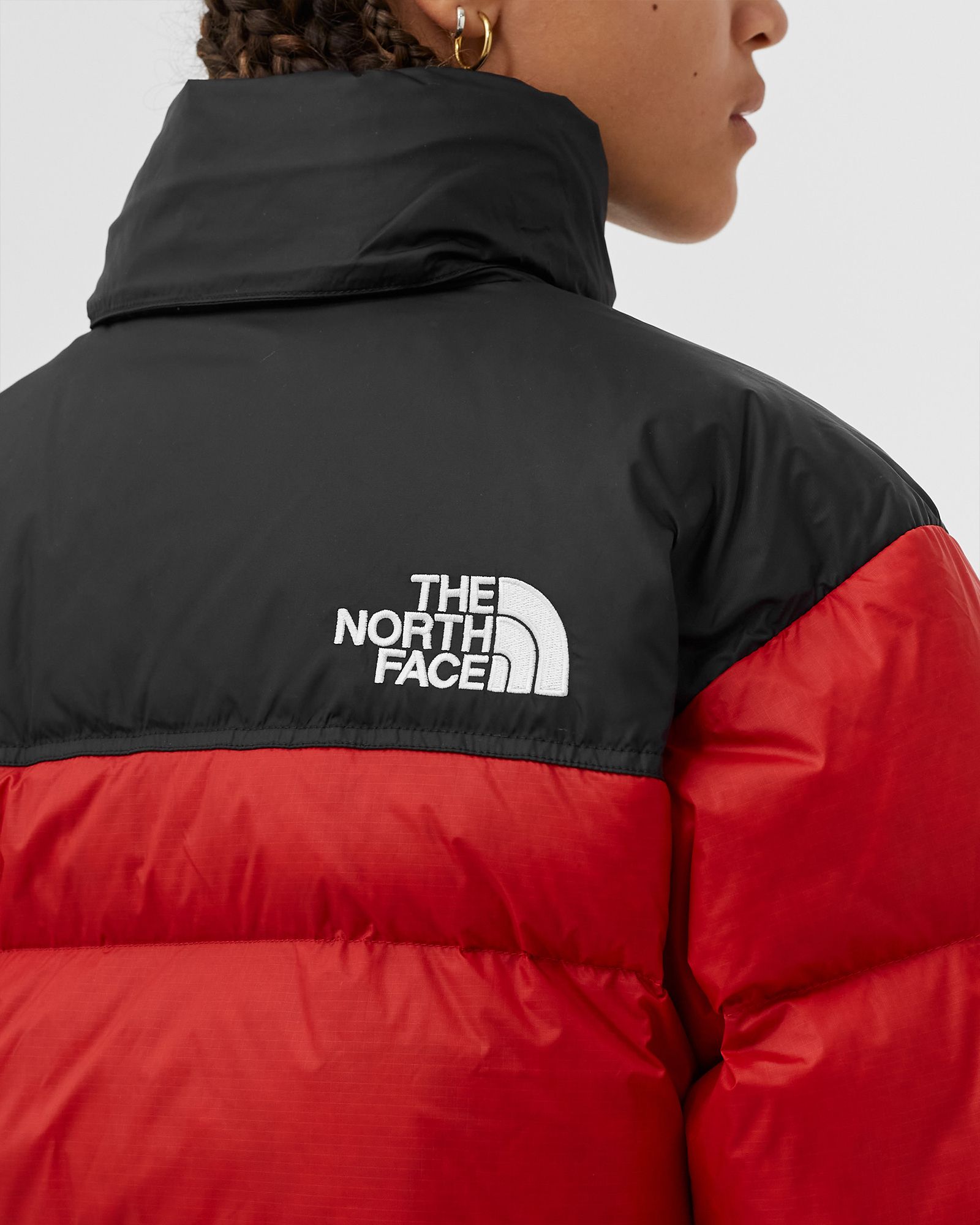The North Face 92 RETRO ANNIVERSARY NUPTSE JACKET Red | BSTN