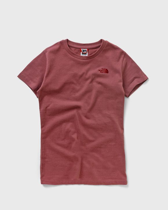 The North Face W PREMIUM SIMPLE LOGO TEE Red