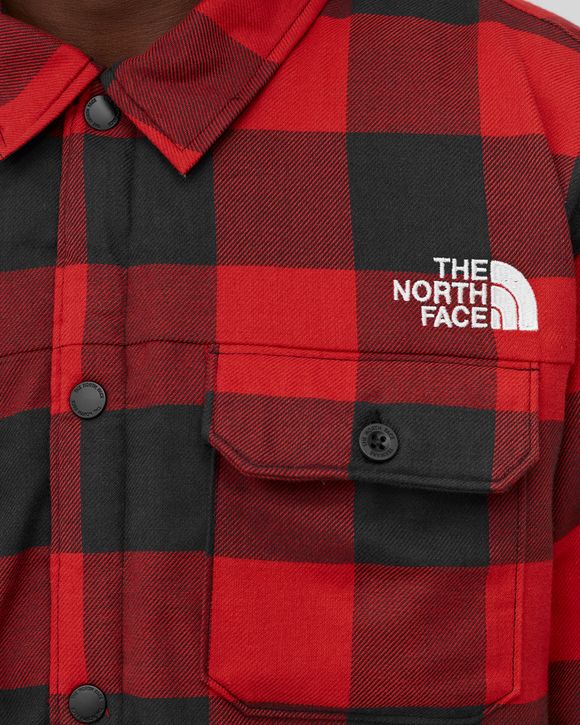 North face hot sale reversible flannel