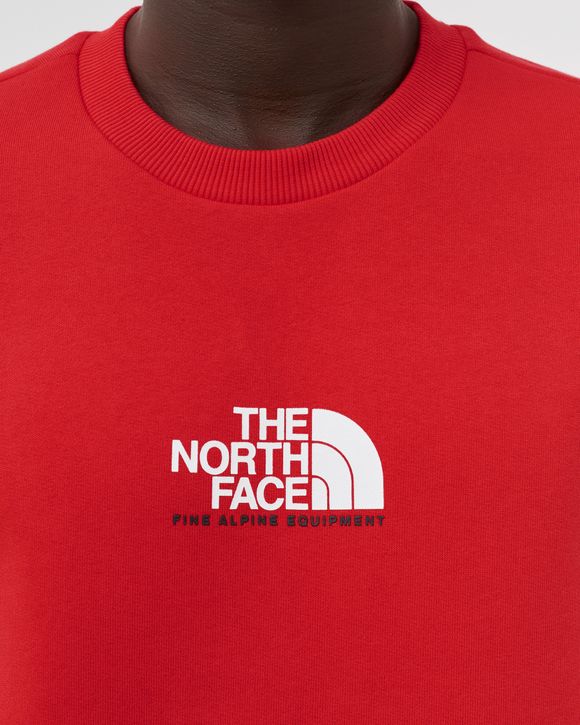 The North Face SEASONAL FINE CREW Red | BSTN Store
