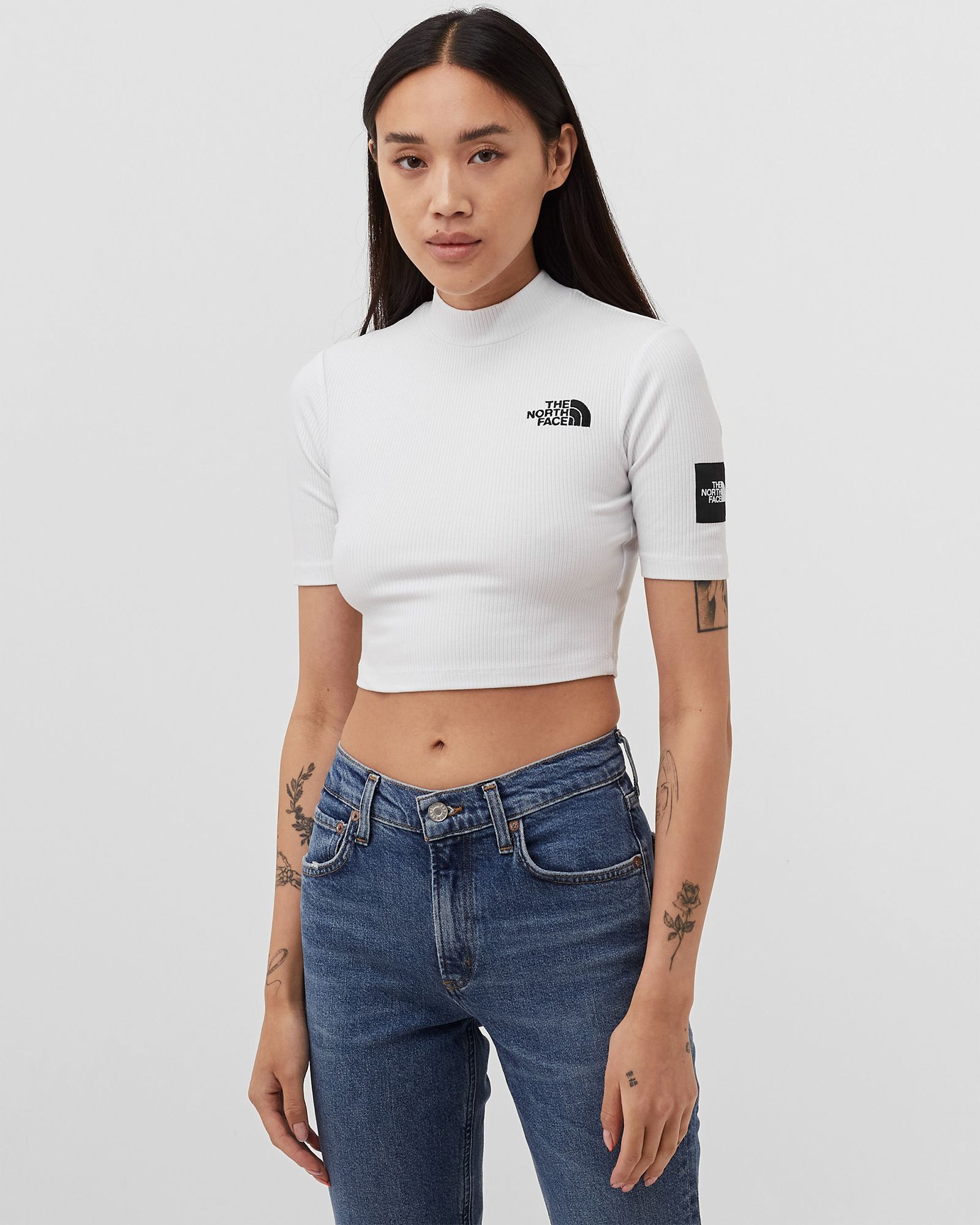 W GARTHA S/S RIB TOP