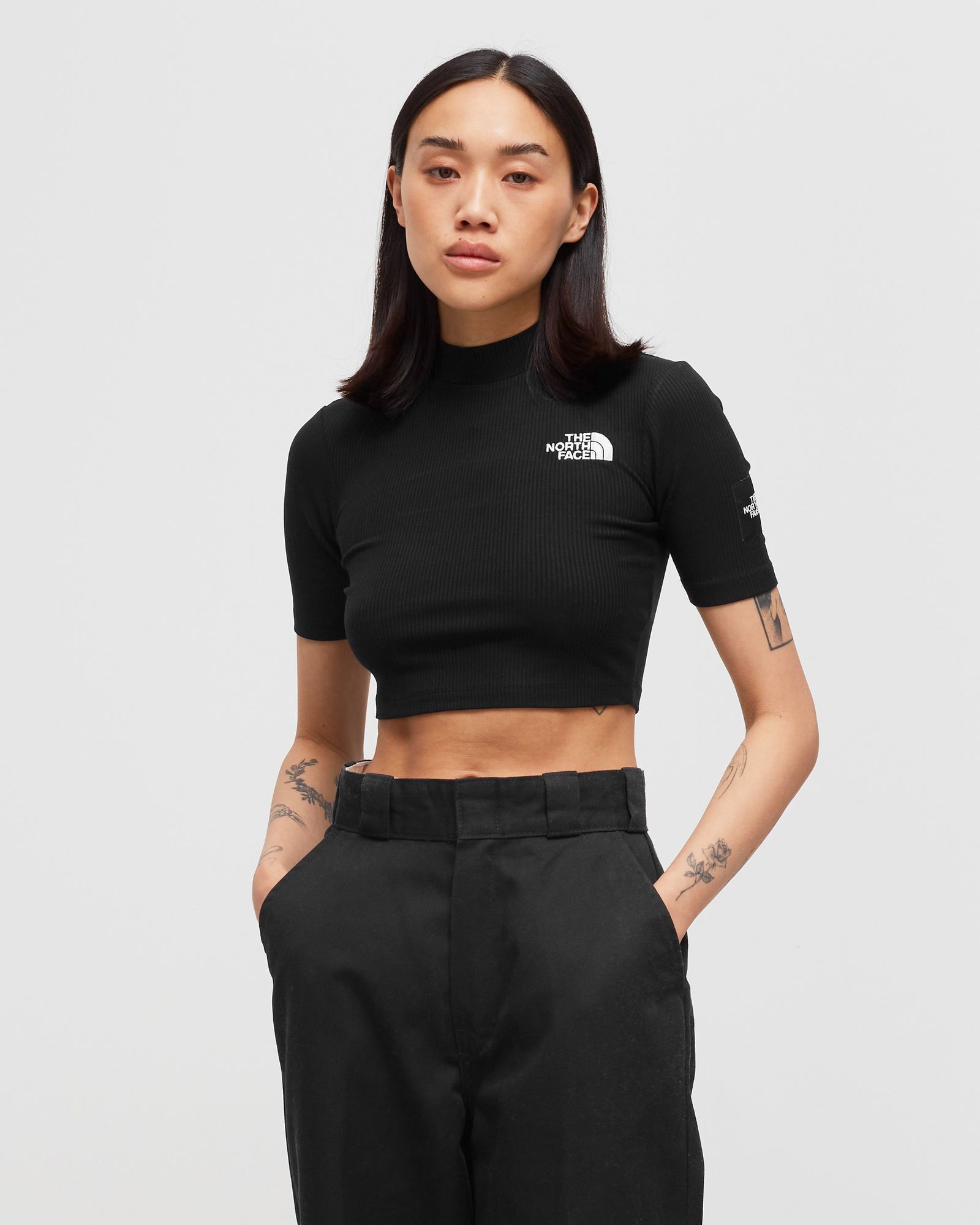 W GARTHA S/S RIB TOP