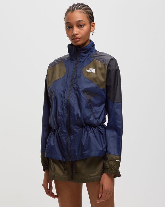 The North Face WMNS TNF X JACKET Blue - NEW TAUPEGREEN/SUMMITNAVY