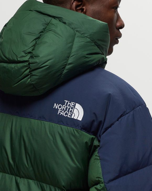 Green north outlet face down jacket