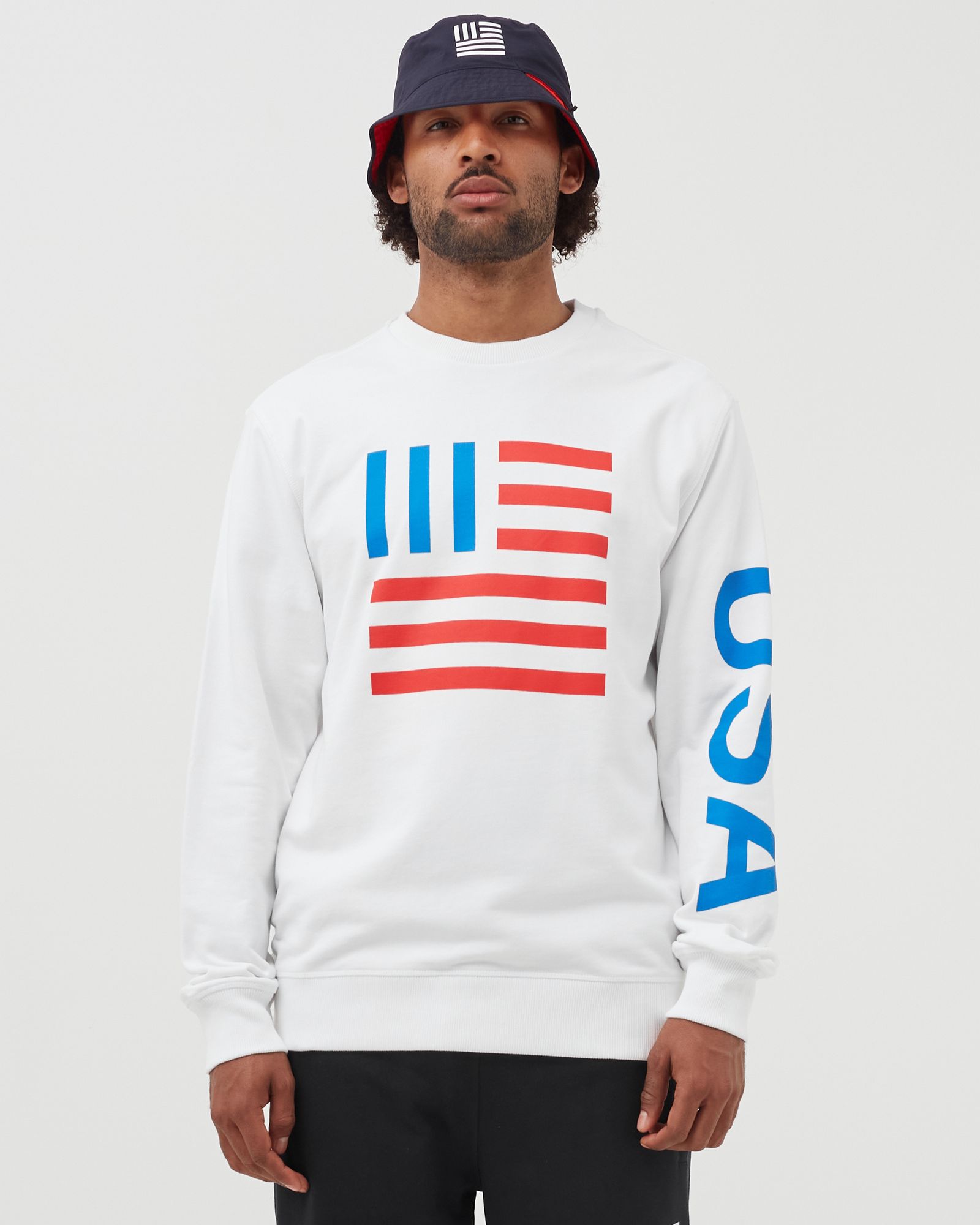 INTERNATIONAL COLLECTION CREW SWEATSHIRT
