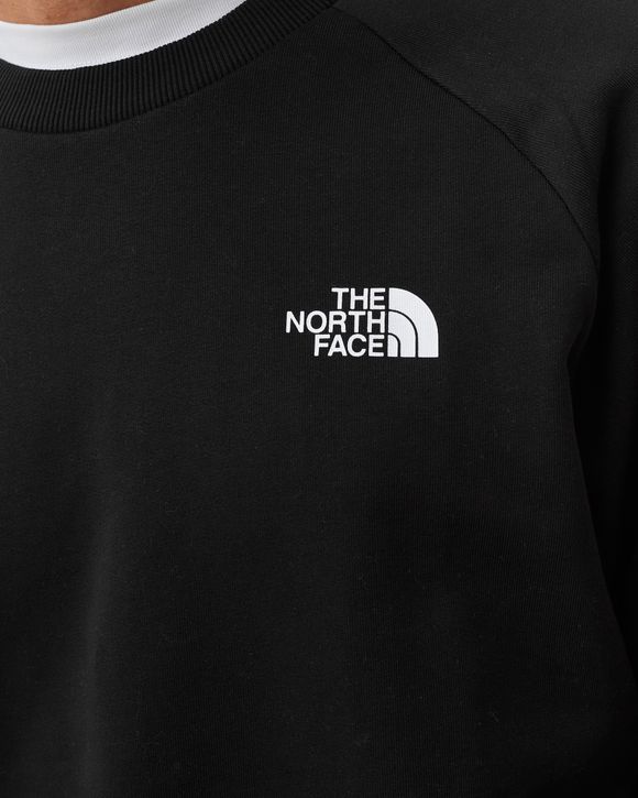 The North Face RAGLAN REDBOX CREW SWEATSHIRT Black BSTN Store