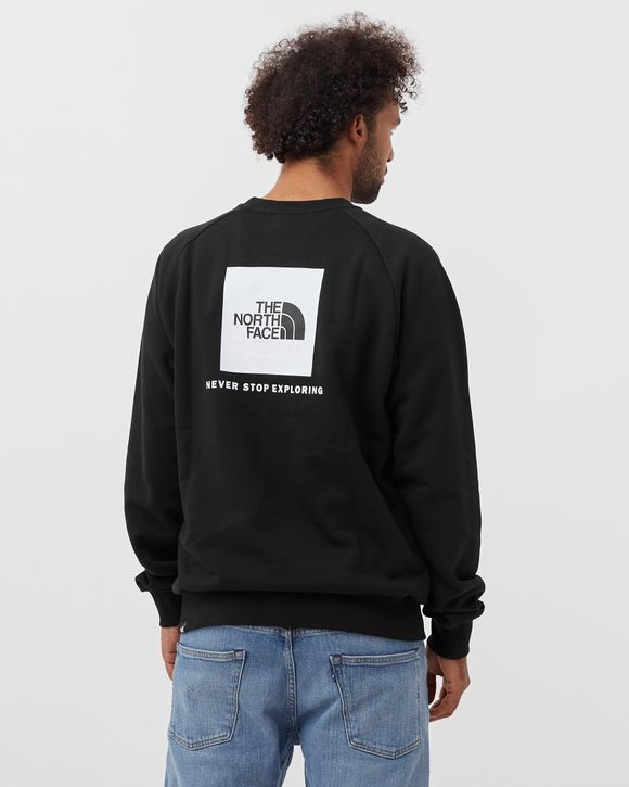 The north face raglan redbox sweatshirt new arrivals