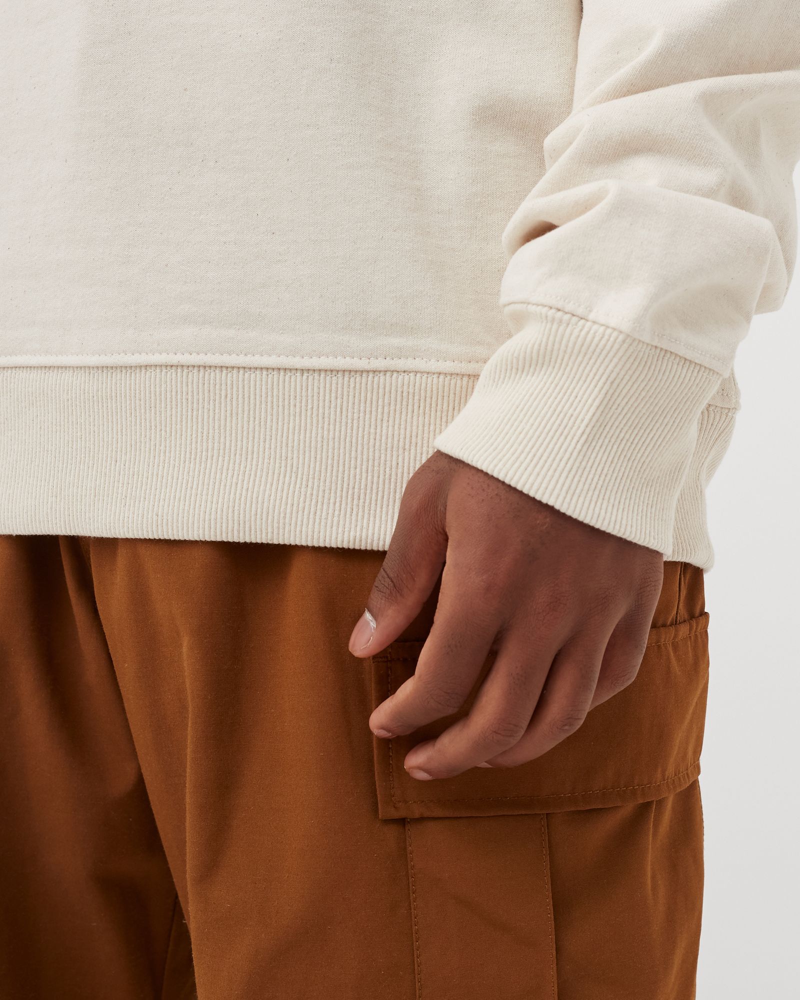 RECYCLED SCRAP CREW SWEATSHIRT