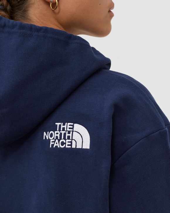 North face navy blue hot sale hoodie