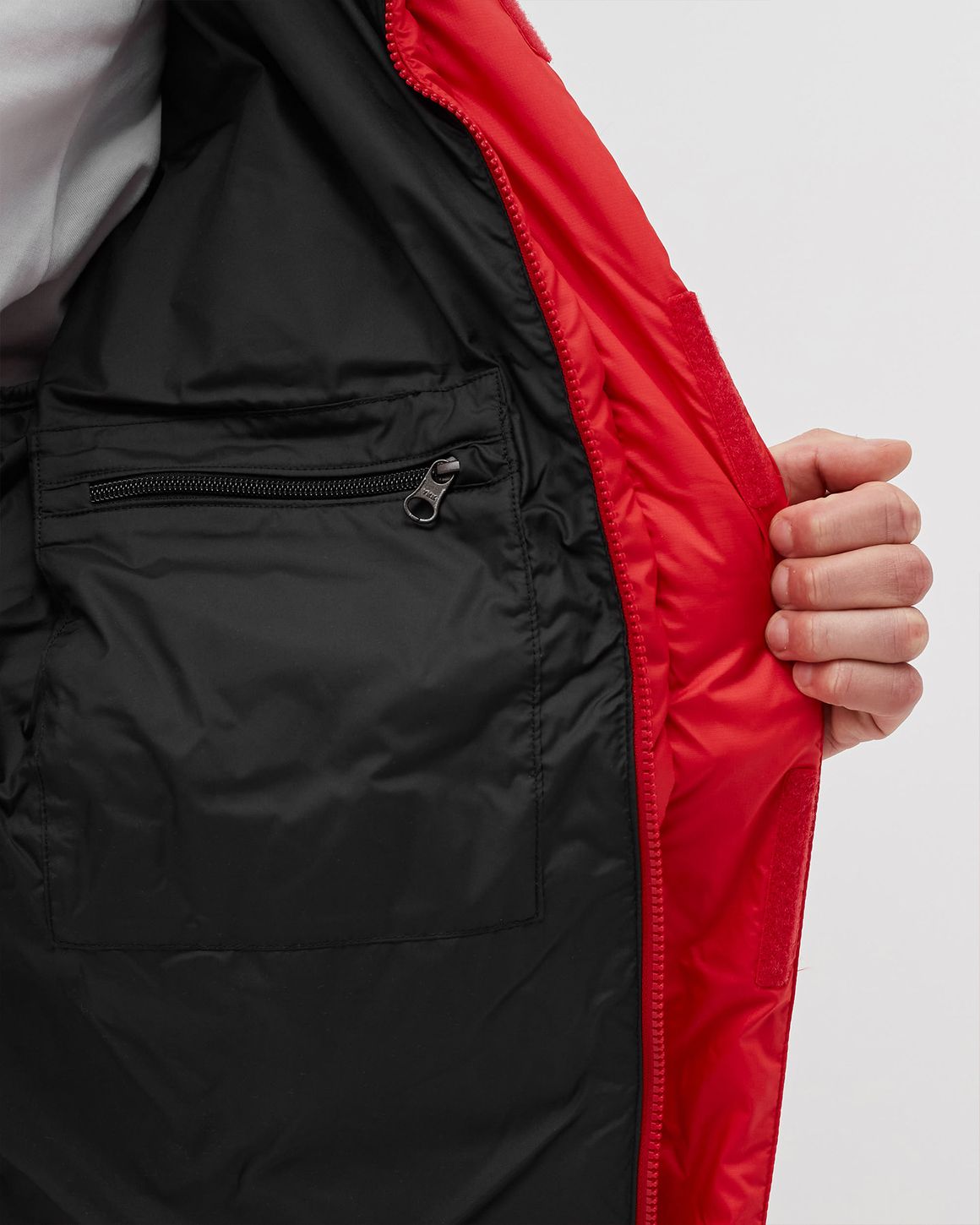 The North Face SEARCH & RESCUE HIMALAYAN PARKA Red | BSTN Store