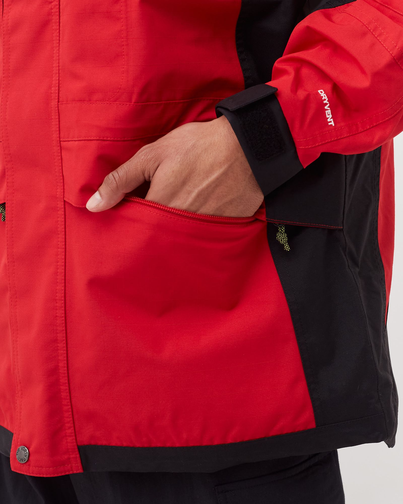 The North Face SEARCH & RESCUE DRYVENT JACKET Red | BSTN Store