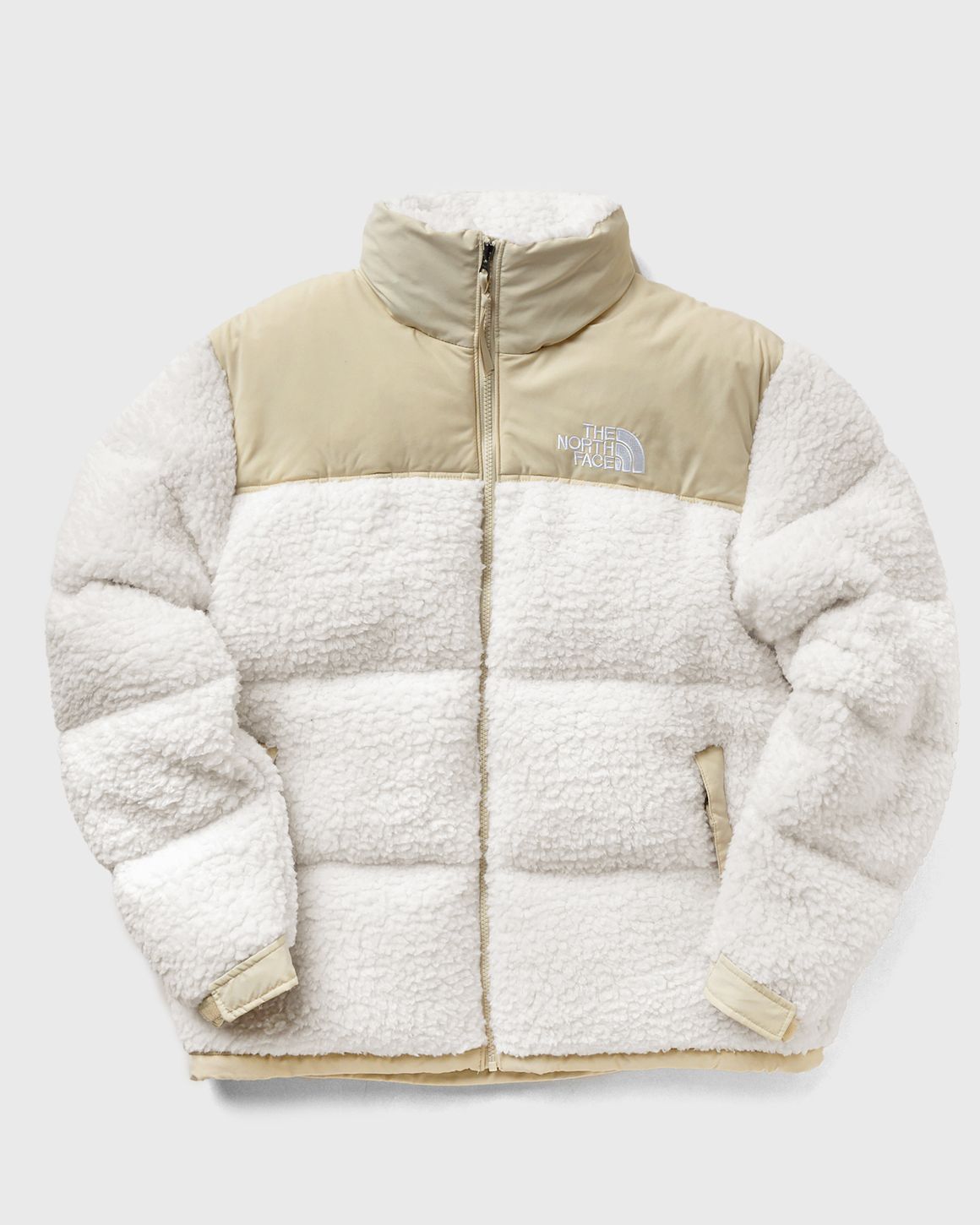 The North Face HIGH PILE NUPTSE JACKET White | BSTN Store The North Face HIGH PILE NUPTSE JACKET White | BSTN Store
