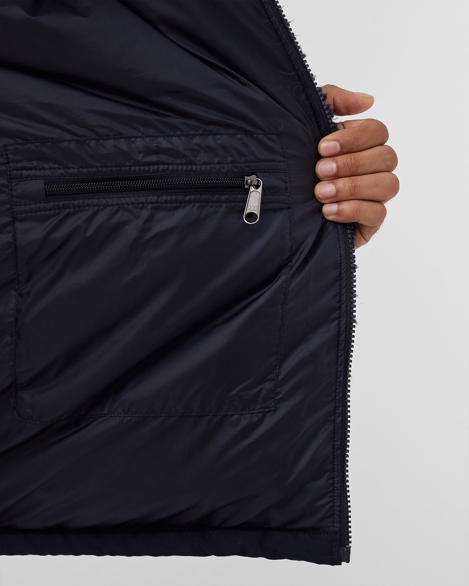 ジャケット・アウター THE NORTH FACE SHERPA NUPTSE JACKET Navy The North Face Unisex Sherpa Nuptse Jacket Coat Small S