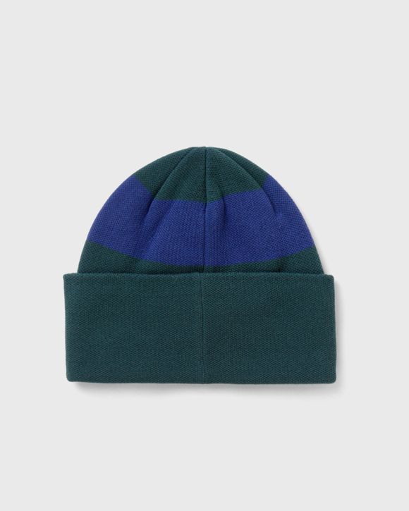 COLOR BLOCK KNIT BEANIE