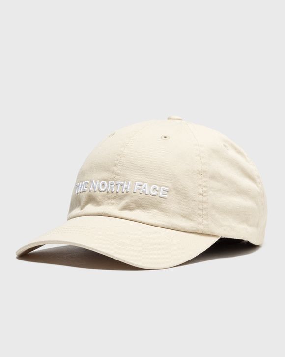 The North Face HORIZONTAL EMBRO BALLCAP Beige | BSTN Store