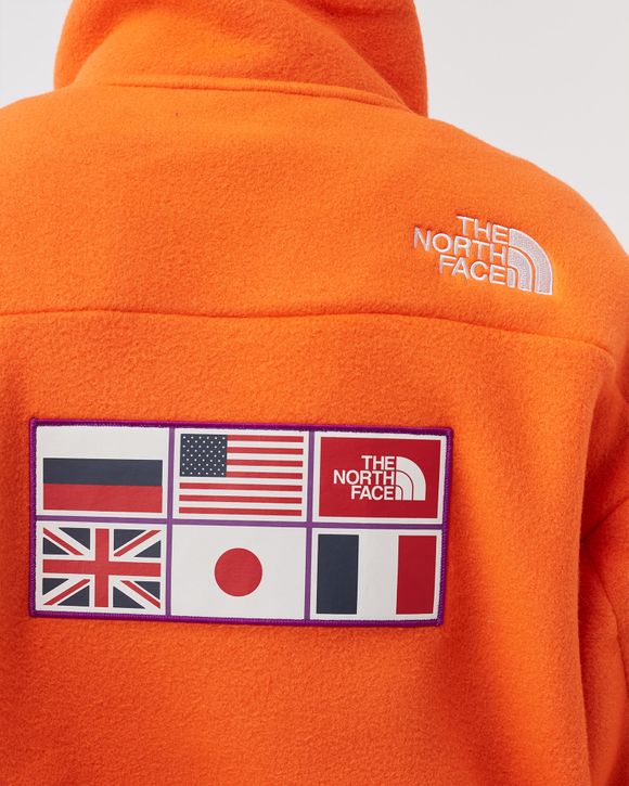 The North Face Trans-Antarctica Expedition FLEECE FULL ZIP JACKET Red - RED  ORANGE