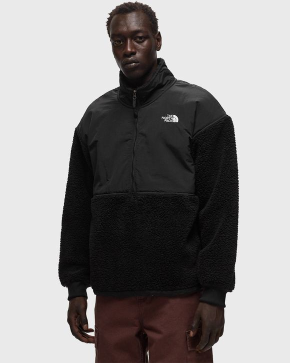 The North Face Platte High Pile Fleece 1/4 Zip Black - tnf black