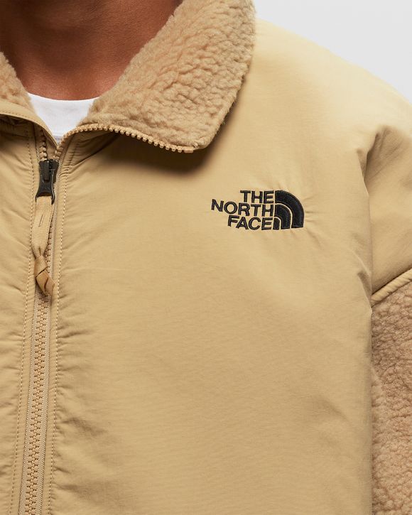 Shop The North Face Platte High Pile 1/4-Zip Fleece Jacket (white