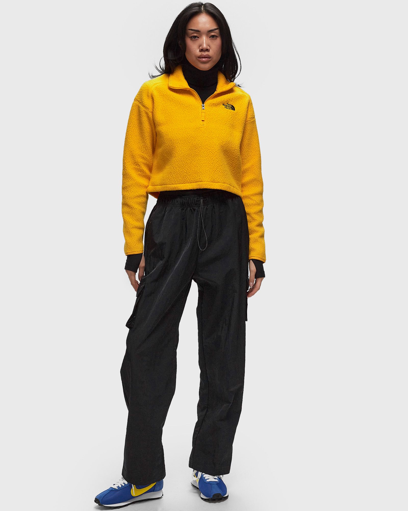 WMNS CROP HIGH PILE FLEECE