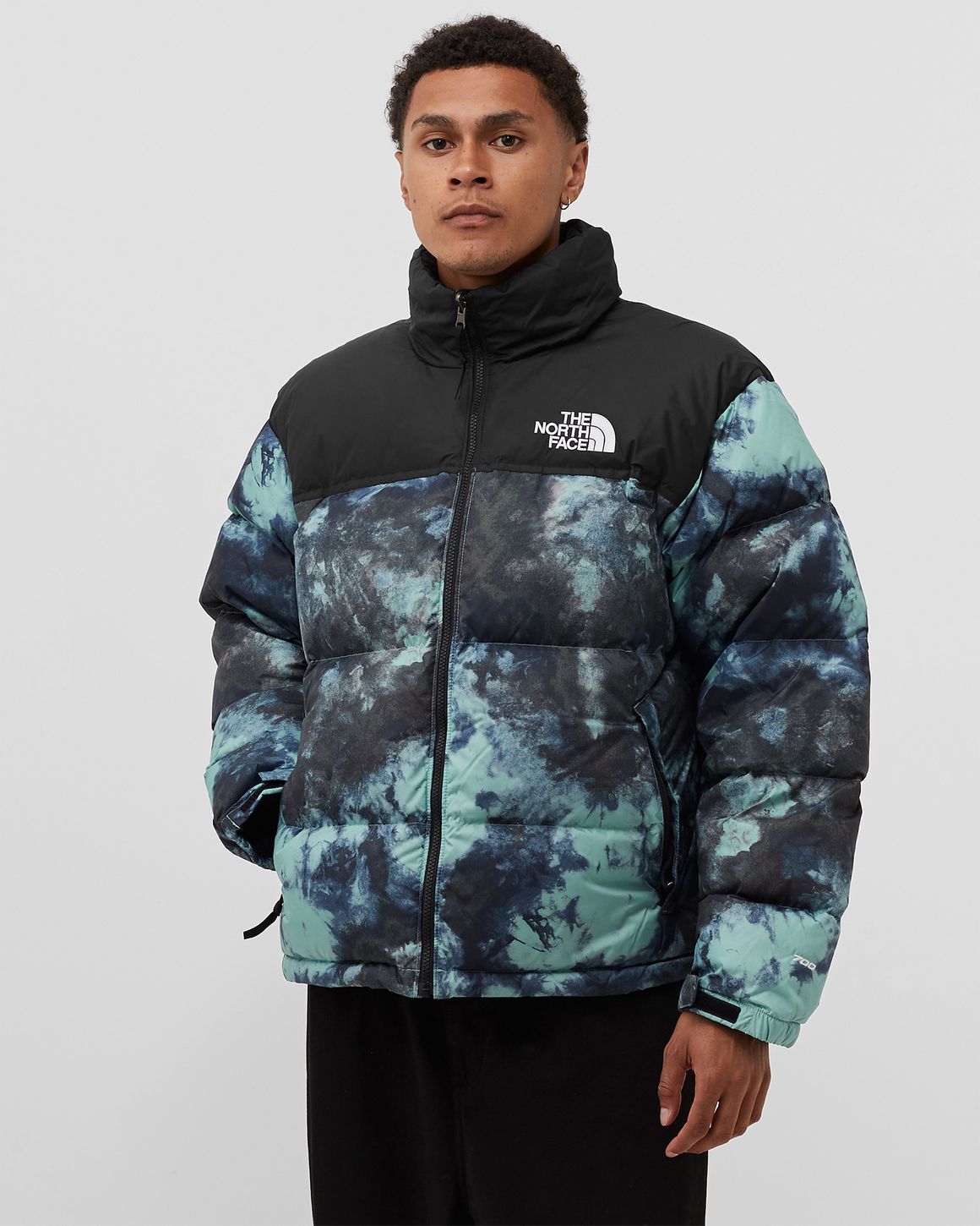 The north face 1996 retro fashion nuptse jacket camo