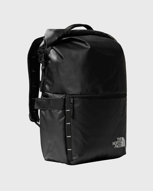 The North Face Black Base Camp Voyager Roll Top Backpack