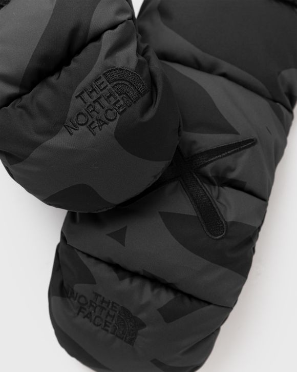 The North Face TNF X KAWS 'PROJECT X' NUPTSE MITT Black - KW TNF BLACK  NUPTSE PRINT