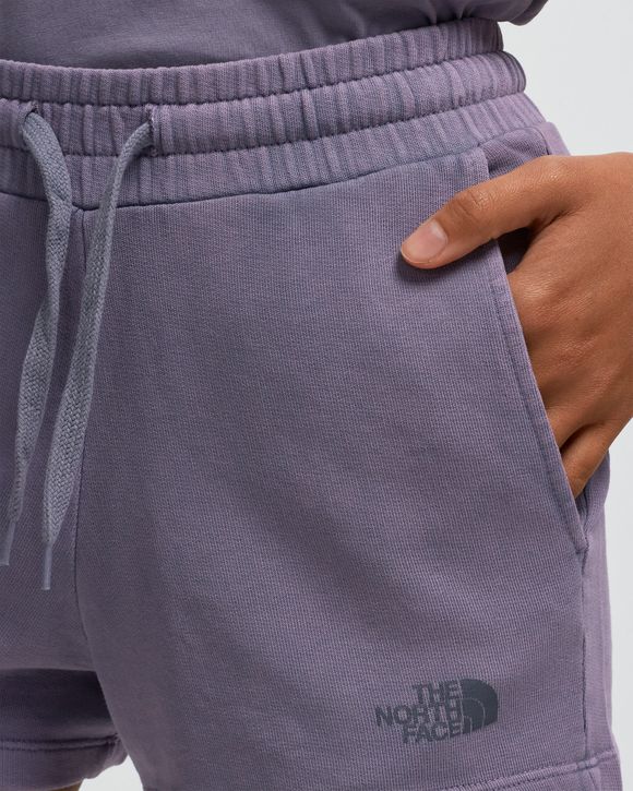 The North Face WMNS HERITAGE DYE PACK LOGOWEAR SHORT Purple | BSTN