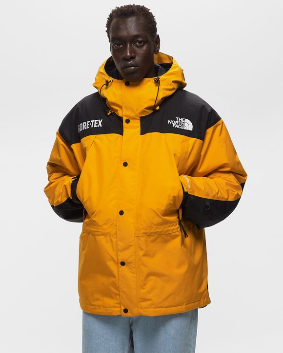 north face mountain jacket yellow