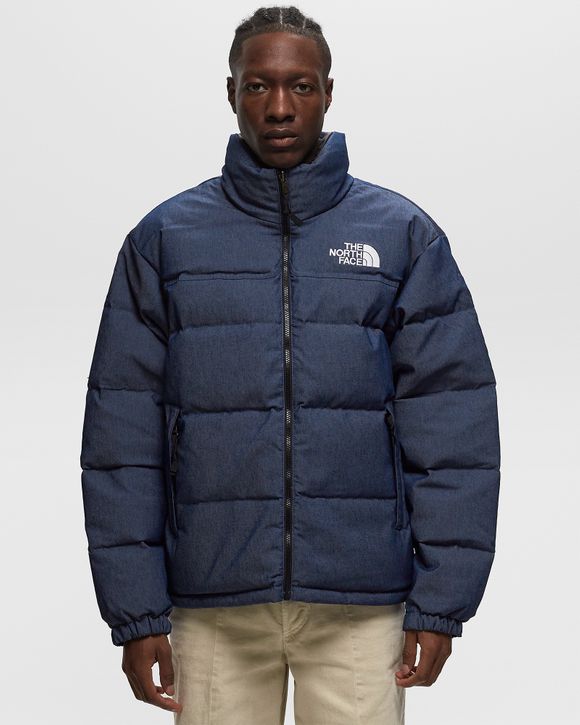 The North Face 92 Reversible Nuptse Jacket Blue - DENIM BLUE/TNF BLACK