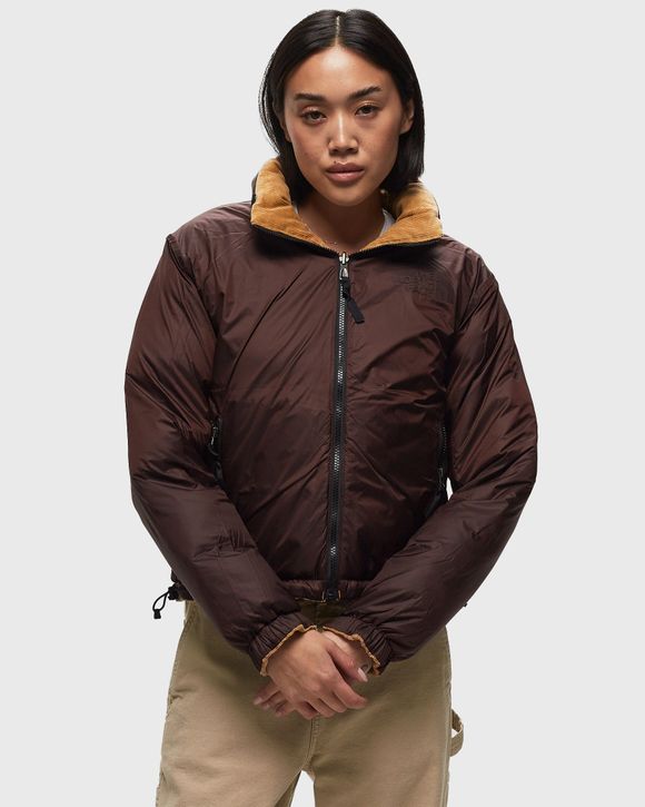 The North Face Women’s 92 Reversible Nuptse Jacket Beige - ALMOND  BUTTER/COALBROWN